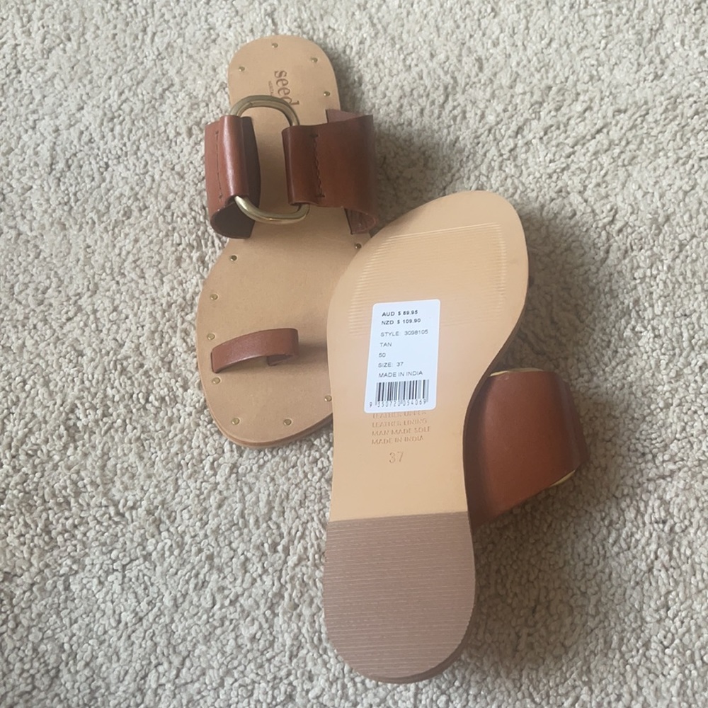 Seed Australia brand new leather sandals! - Picture 5 of 8